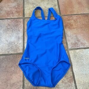 SPEEDO ONEPIECE SWIM BLUE SIZE 6